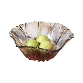 PUCHIKA 花型果盘 深盘 大号 黑色 单独发货